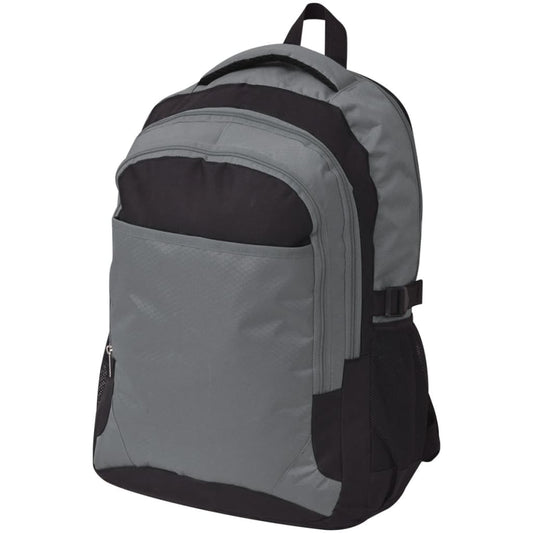Schulrucksack 40 L Schwarz und Grau - Pazzar.ch