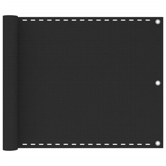 Balkonsichtschutz HDPE 75x400 cm Anthrazit - Pazzar.ch