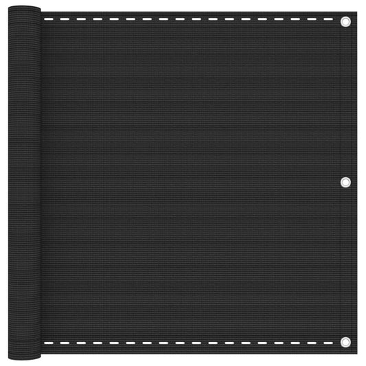 Balkonsichtschutz HDPE 90x600 cm Anthrazit - Pazzar.ch