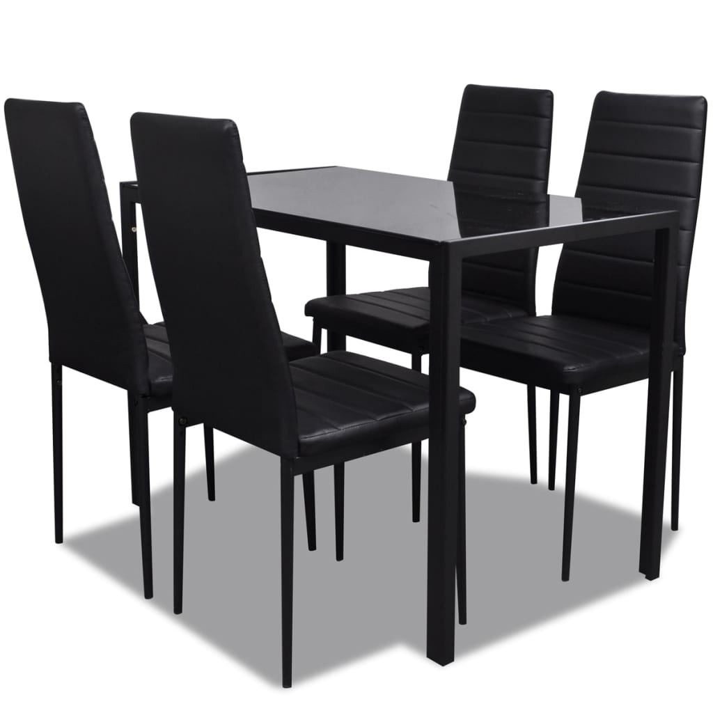 5-tlg. Essgruppe Schwarz - Pazzar.ch