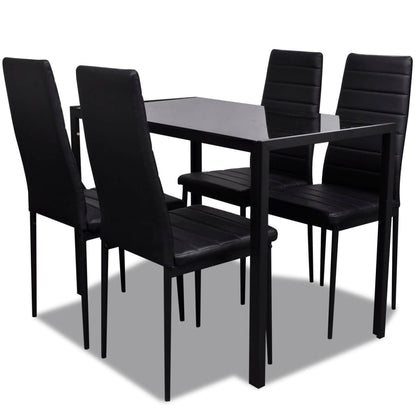 5-tlg. Essgruppe Schwarz - Pazzar.ch