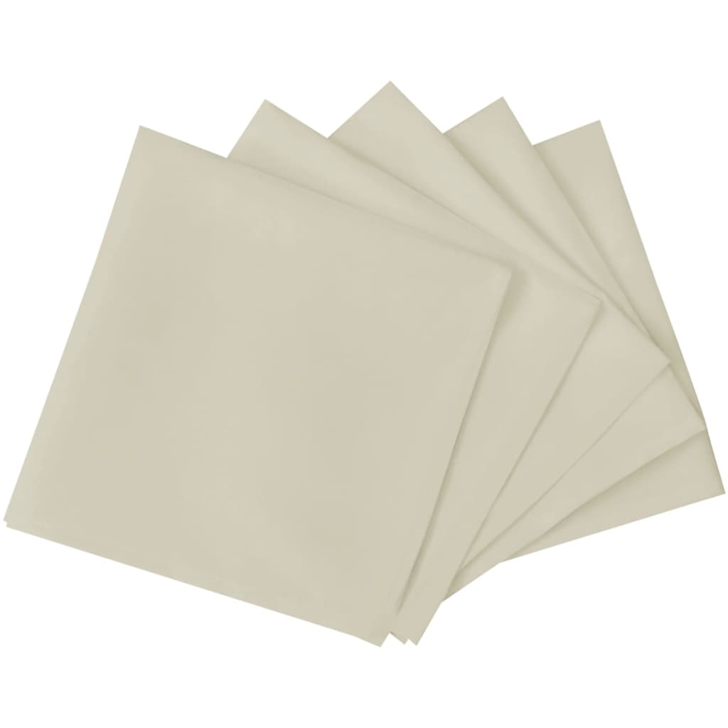 Dinner-Servietten 100 Stk Creme 50x50 cm - Pazzar.ch