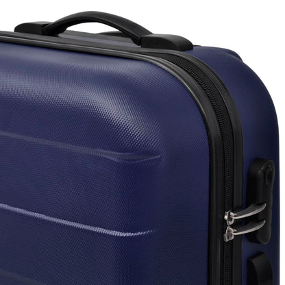 3-tlg. Hartschalenkoffer-Set Blau 45,5/55/66 cm - Pazzar.ch