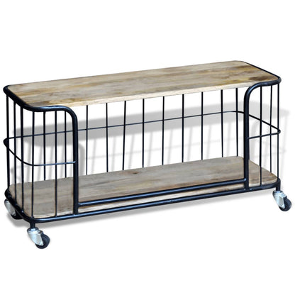 TV-Schrank Mangoholz Massiv 100x40x45 cm - Pazzar.ch