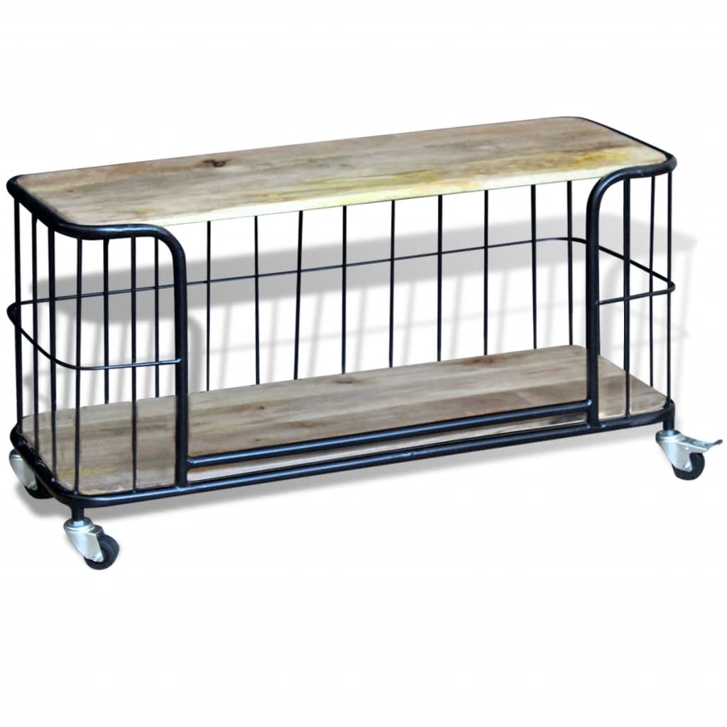 TV-Schrank Mangoholz Massiv 100x40x45 cm - Pazzar.ch
