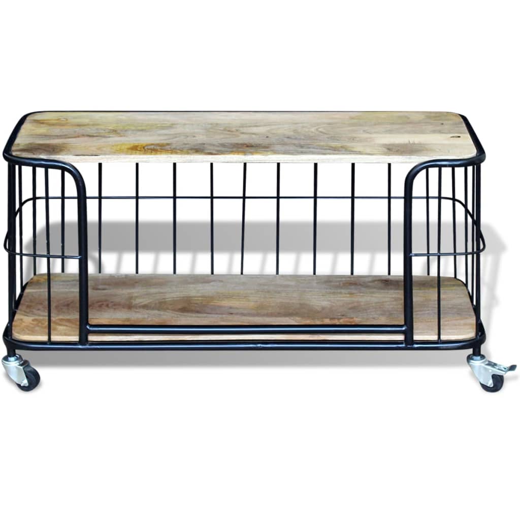 TV-Schrank Mangoholz Massiv 100x40x45 cm - Pazzar.ch