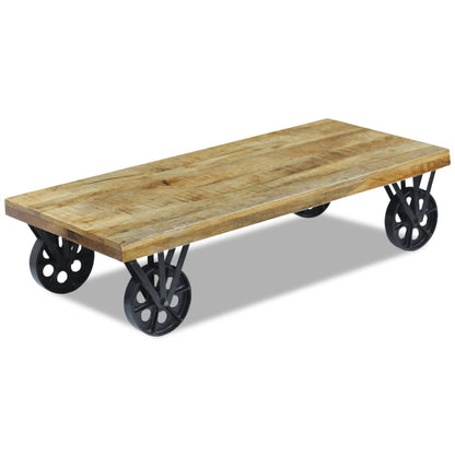 Couchtisch Mangoholz 120x60x30 cm - Pazzar.ch