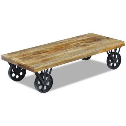 Couchtisch Mangoholz 120x60x30 cm - Pazzar.ch