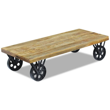 Couchtisch Mangoholz 120x60x30 cm - Pazzar.ch