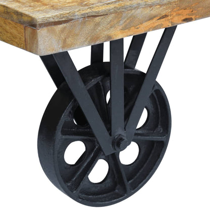 Couchtisch Mangoholz 120x60x30 cm - Pazzar.ch
