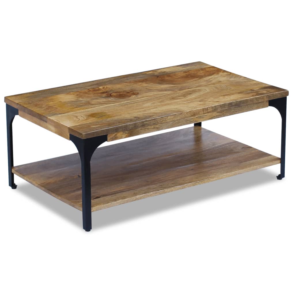 Couchtisch Mangoholz 100x60x38 cm - Pazzar.ch