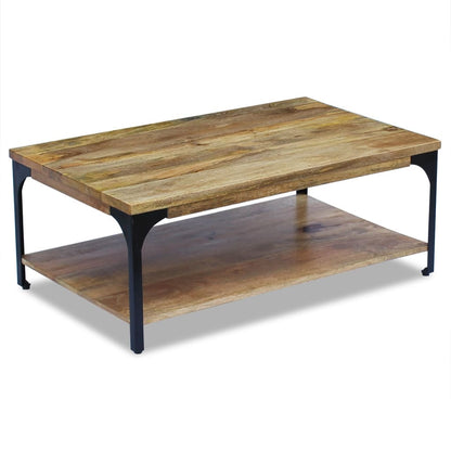 Couchtisch Mangoholz 100x60x38 cm - Pazzar.ch