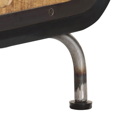 Couchtisch 100 x 50 x 35 cm Mango-Massivholz - Pazzar.ch