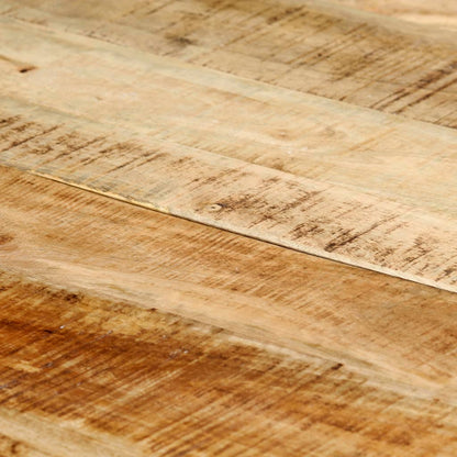 Esstisch 140 x 70 x 75 cm Massives Raues Mangoholz - Pazzar.ch