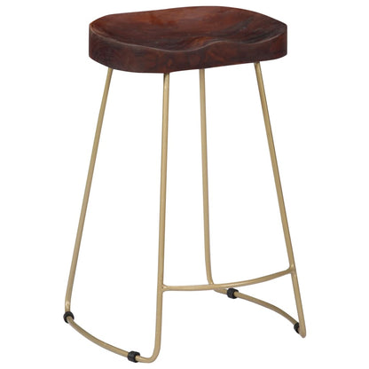 Gavin Barhocker 2 Stk. Massivholz Mango - Pazzar.ch