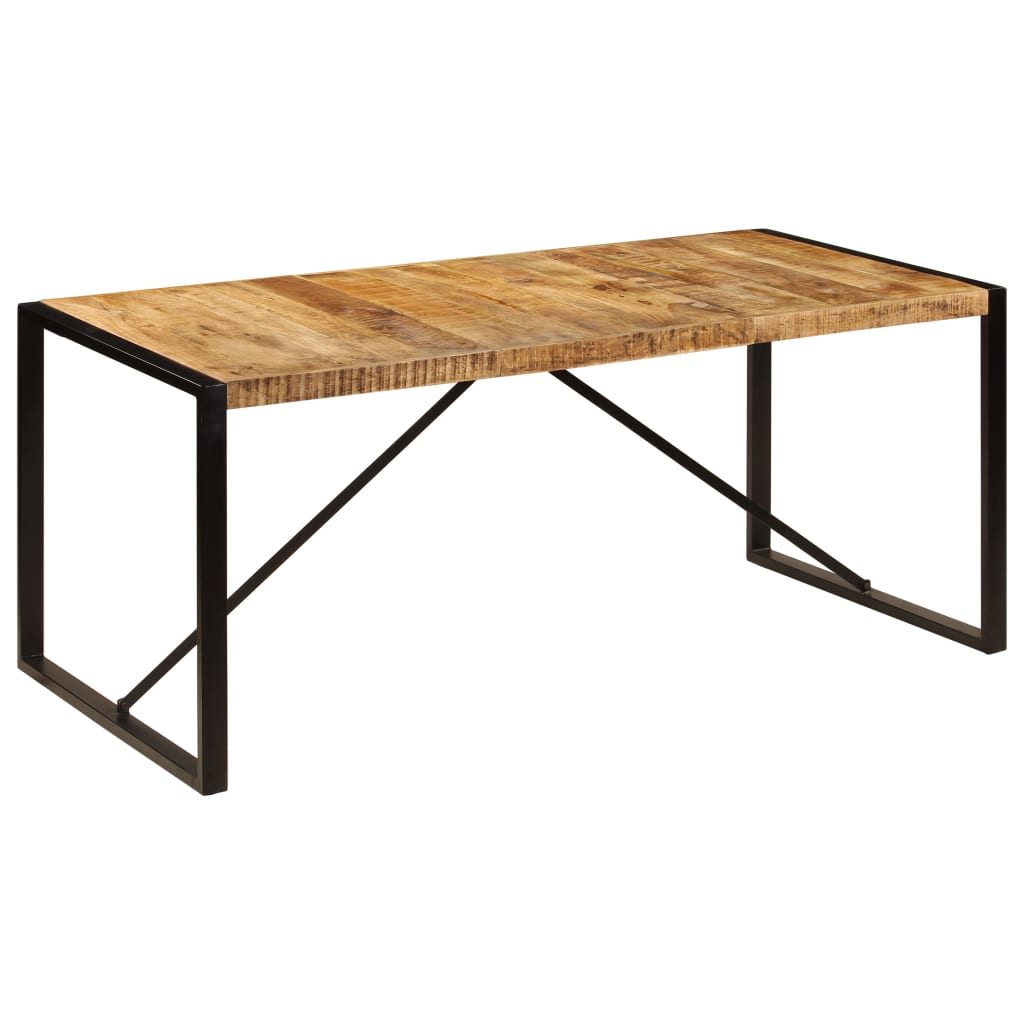 Esstisch 180 x 90 x 75 cm Massivholz Mango - Pazzar.ch