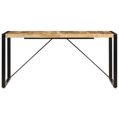 Esstisch 160 x 80 x 75 cm Mangoholz Massiv - Pazzar.ch