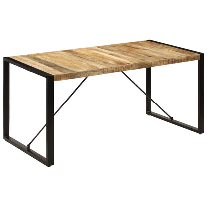 Esstisch 160 x 80 x 75 cm Mangoholz Massiv - Pazzar.ch