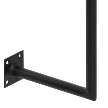 Wandschreibtisch 90 x 40 x 170 cm Massivholz Akazie - Pazzar.ch