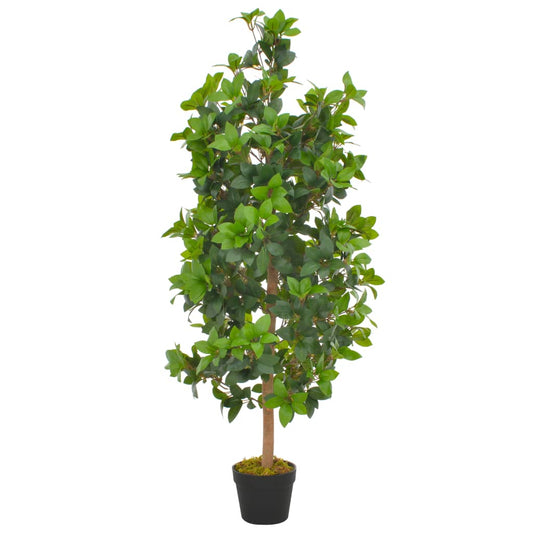 Künstliche Pflanze Lorbeerbaum mit Topf Grün 120 cm - Pazzar.ch