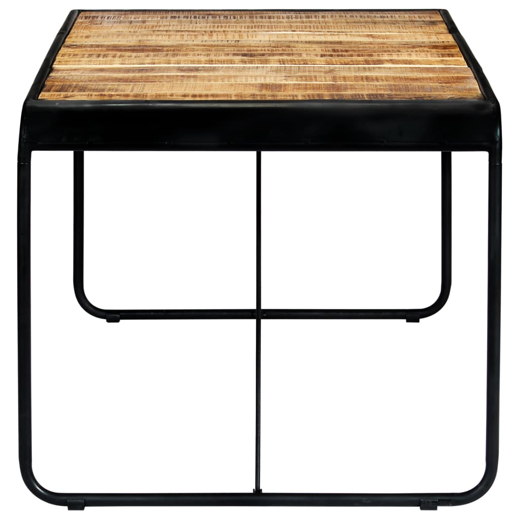 Esstisch 180 x 90 x 76 cm Raues Mango-Massivholz - Pazzar.ch
