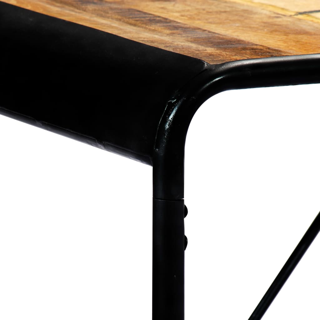 Esstisch 180 x 90 x 76 cm Raues Mango-Massivholz - Pazzar.ch