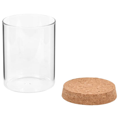 Vorratsgläser mit Korkdeckel 6 Stk. 650 ml - Pazzar.ch