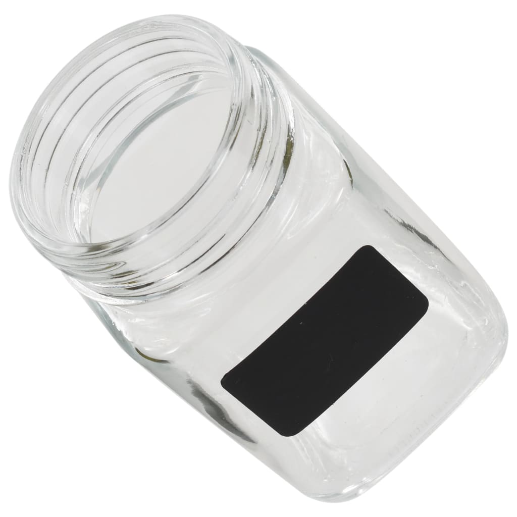Vorratsgläser mit Aufkleber 24 Stk. 300 ml - Pazzar.ch