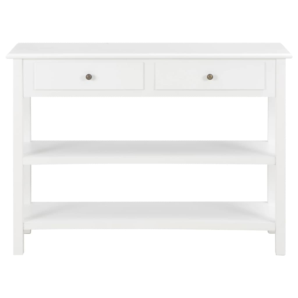 Sideboard Weiß 110x35x80 cm MDF - Pazzar.ch
