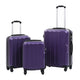 Hartschalen-Trolley-Set 3 Stk. Lila ABS