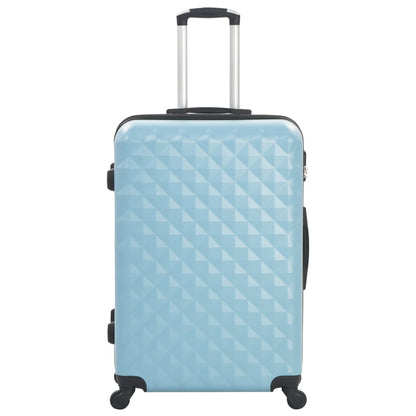 Hartschalen-Trolley-Set 3 Stk. Blau ABS - Pazzar.ch