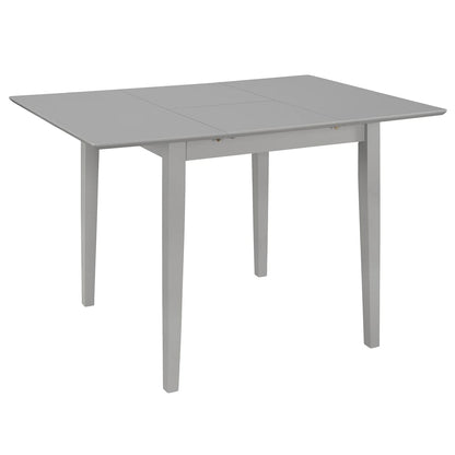 Ausziehbarer Esstisch Grau (80-120)x80x74 cm MDF - Pazzar.ch