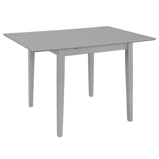 Ausziehbarer Esstisch Grau (80-120)x80x74 cm MDF - Pazzar.ch