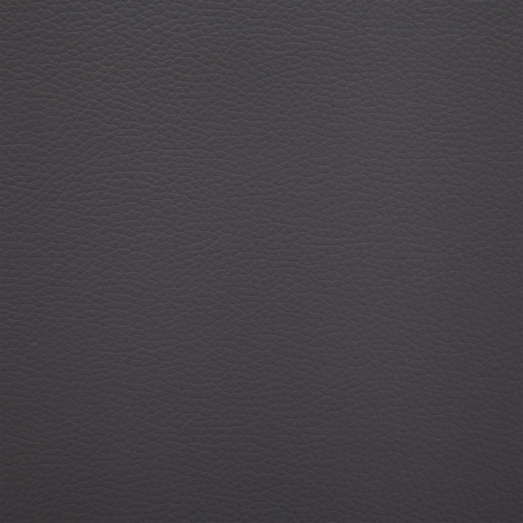 Sitzbank 106 cm Grau Kunstleder - Pazzar.ch