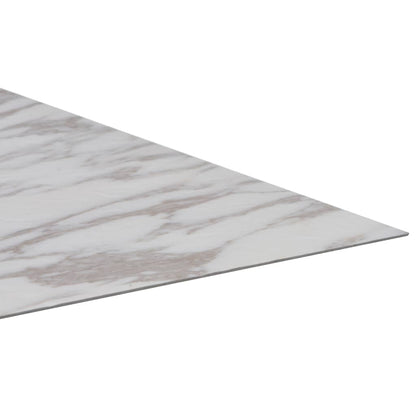 PVC-Fliesen Selbstklebend 5,11 m² Weiß Marmor-Optik - Pazzar.ch