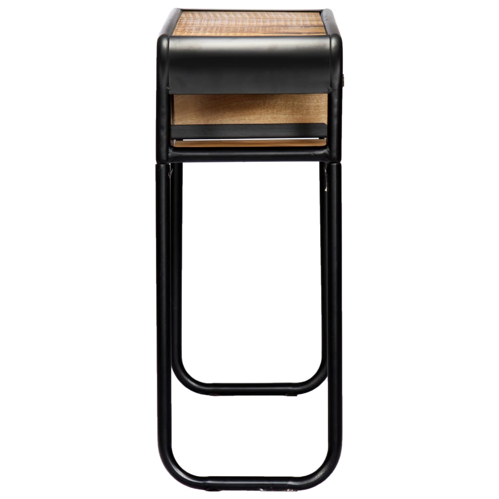 Konsolentisch 118 x 30 x 75 cm Massivholz Mango - Pazzar.ch
