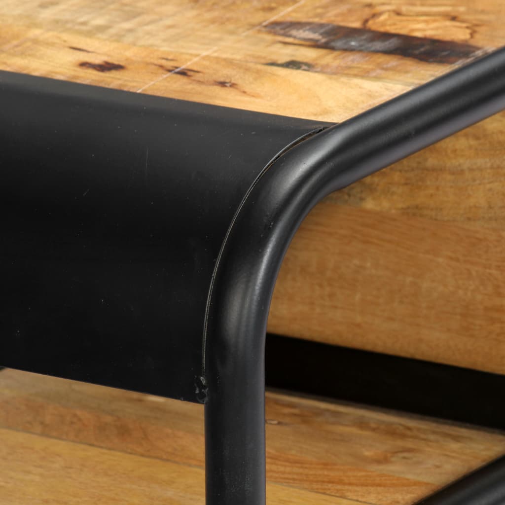 Konsolentisch 118 x 30 x 75 cm Massivholz Mango - Pazzar.ch