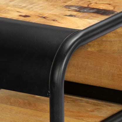 Konsolentisch 118 x 30 x 75 cm Massivholz Mango - Pazzar.ch