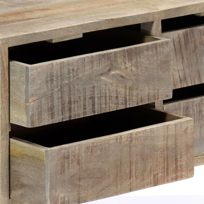 Sideboard 140×30×60 cm Massivholz Mango - Pazzar.ch