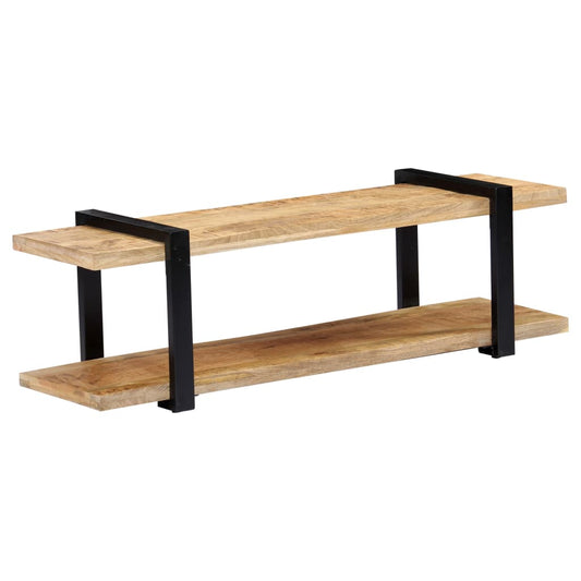 TV-Schrank 130 x 40 x 40 cm Massivholz Mango - Pazzar.ch