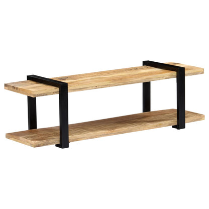 TV-Schrank 130 x 40 x 40 cm Massivholz Mango - Pazzar.ch