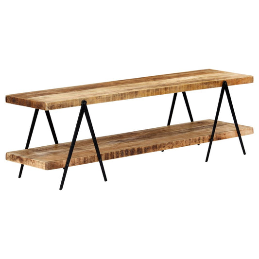 TV-Schrank 160 x 40 x 50 cm Massivholz Mango - Pazzar.ch