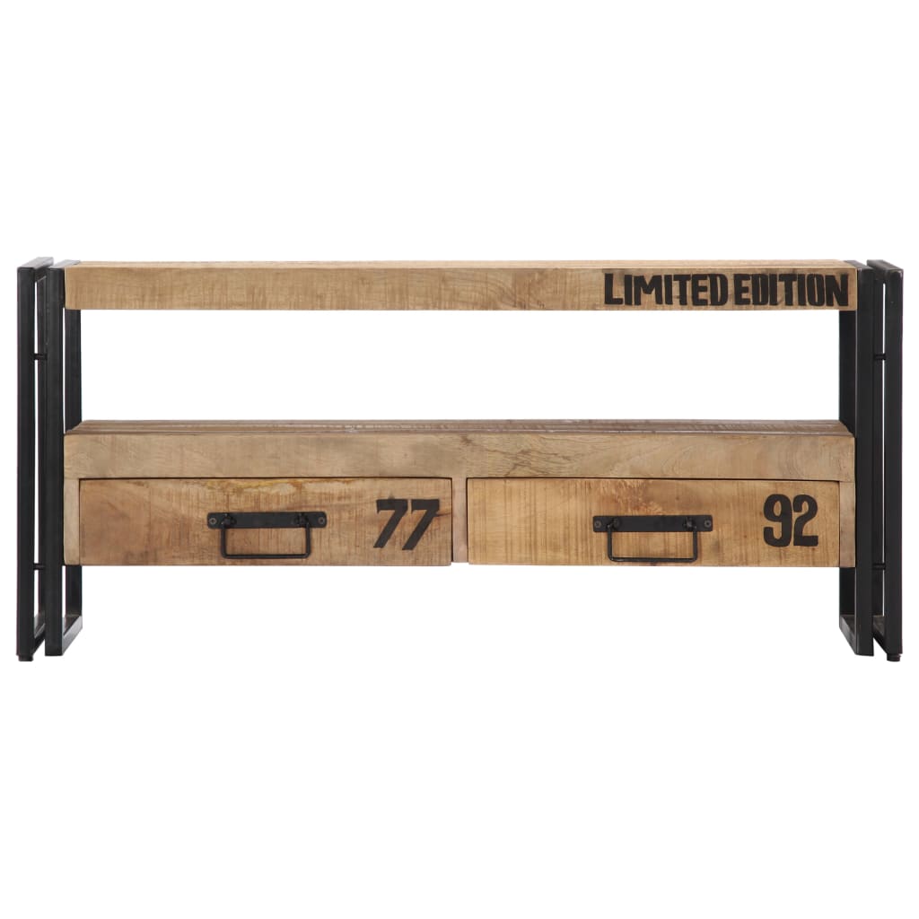TV-Schrank 100x30x45 cm Mango Massivholz - Pazzar.ch