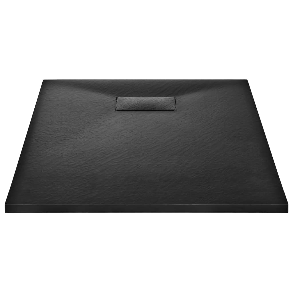 Duschwanne SMC Schwarz 100×70 cm - Pazzar.ch