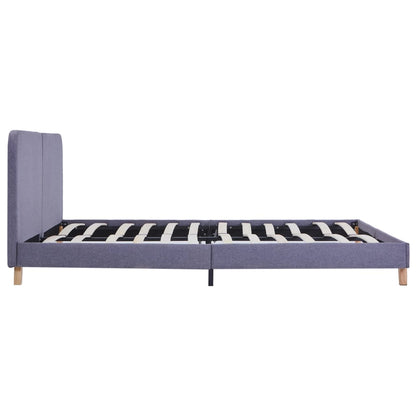 Bettgestell Hellgrau Stoff 180x200 cm - Pazzar.ch