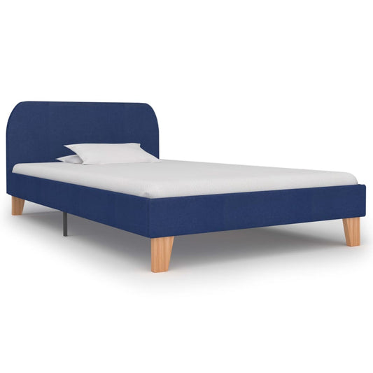 Bettgestell Blau Stoff 90x200 cm - Pazzar.ch