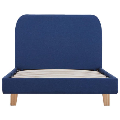 Bettgestell Blau Stoff 90x200 cm - Pazzar.ch