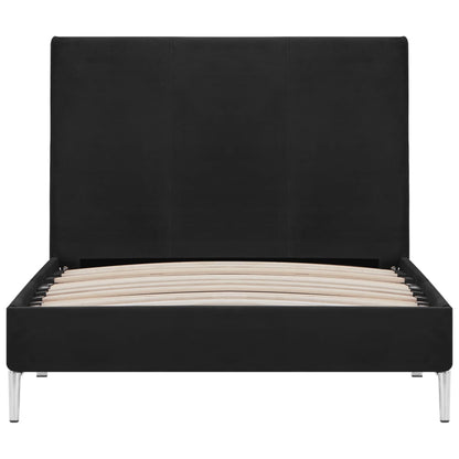 Bettgestell Schwarz Stoff 90x200 cm - Pazzar.ch