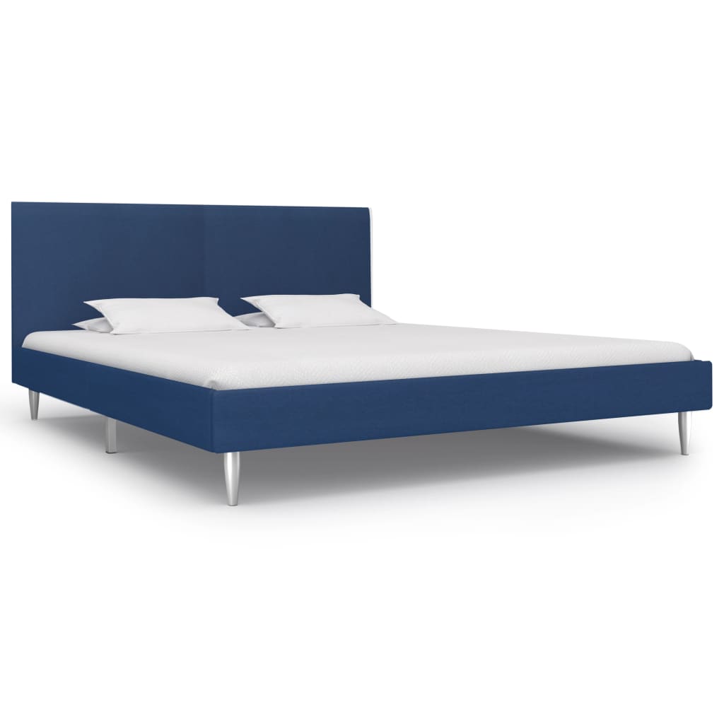 Bettgestell Blau Stoff 180 x 200 cm - Pazzar.ch