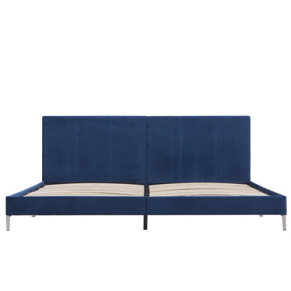 Bettgestell Blau Stoff 180 x 200 cm - Pazzar.ch
